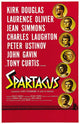 Spartacus Movie Poster Print featuring classic film artwork