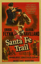 Santa Fe Trail Movie Poster Print (11x17) - Item #MOVEB98800