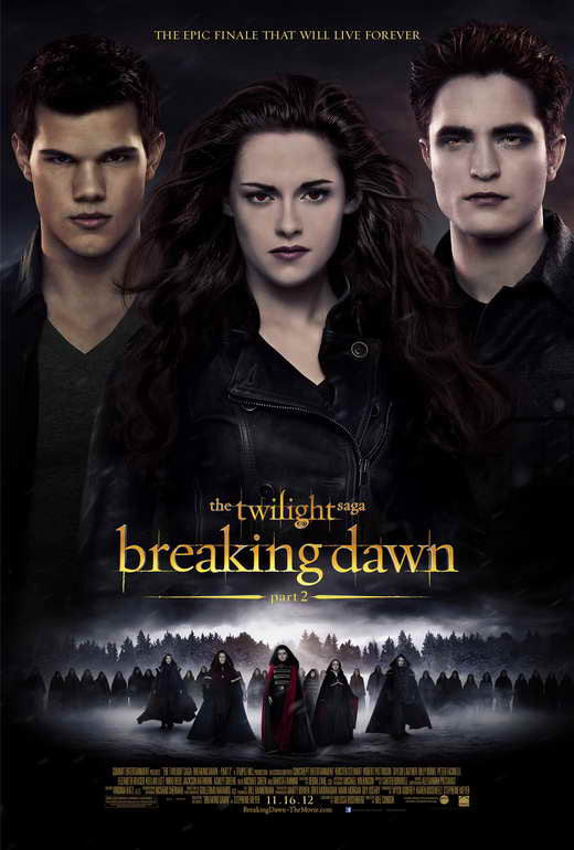The Twilight Saga: Breaking Dawn - Part 2 Movie Poster Print (27x40)