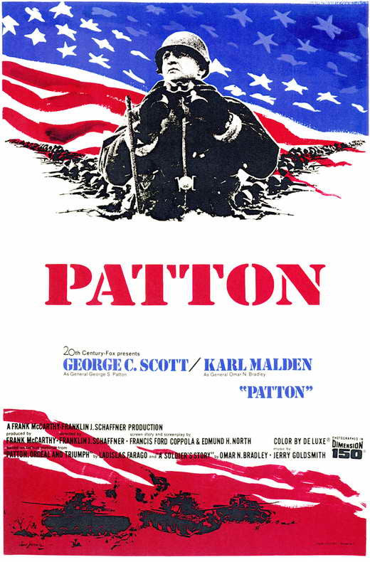 Patton Movie Poster Print - 11x17 | Pop Culture Graphics