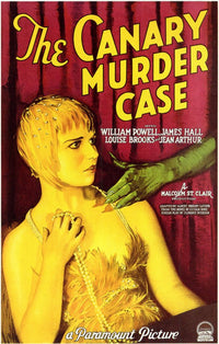 The Canary Murder Case Movie Poster Print - 11x17