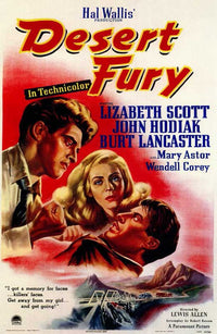 Desert Fury Movie Poster Print (11x17) | Perfect for Home Decor