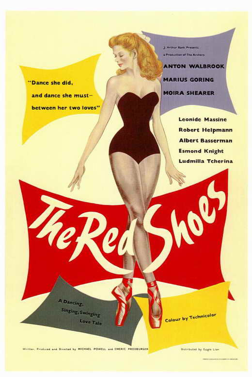 The Red Shoes Movie Poster - 11x17 Print