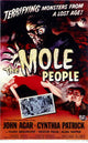 The Mole People Movie Poster Print featuring classic sci-fi imagery.