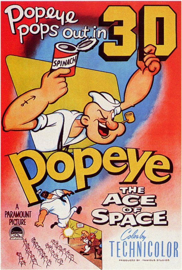 The Ace of Space Movie Poster Print showcasing cosmic adventure.