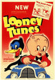 Looney Tunes Movie Poster Print featuring classic animation characters.