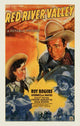 Red River Valley Movie Poster Print showcasing vibrant colors and classic film imagery.