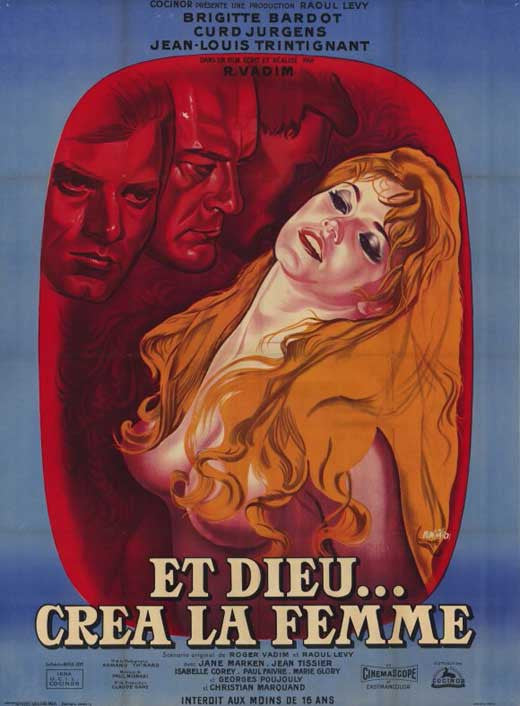 And God Created Woman Movie Poster Print (11x17)