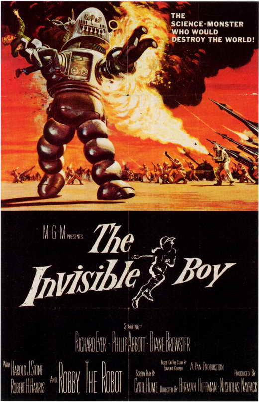 The Invisible Boy Movie Poster Print showcasing vibrant visuals.