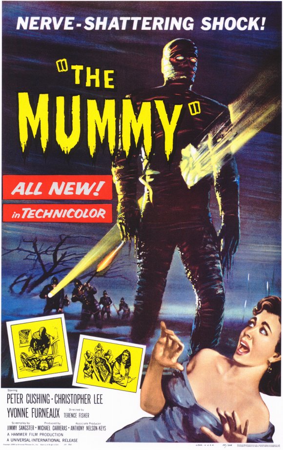 The Mummy Movie Poster Print showcasing classic adventure film art.
