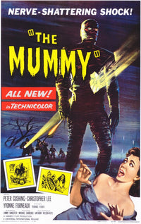 The Mummy Movie Poster Print showcasing classic adventure film art.