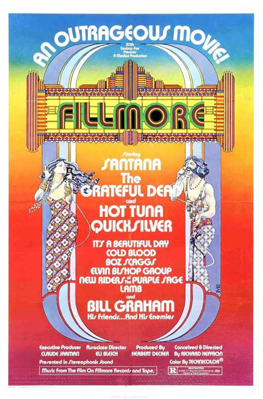 Fillmore Movie Poster Print (11 x 17) | Pop Culture Graphics