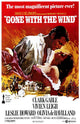 Gone with the Wind Movie Poster Print showcasing classic film imagery.
