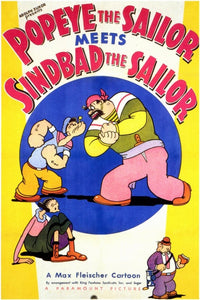 Popeye the Sailor Meets Sinbad the Sailor Movie Poster