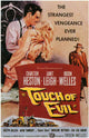 Touch of Evil Movie Poster Print showcasing classic film noir imagery.