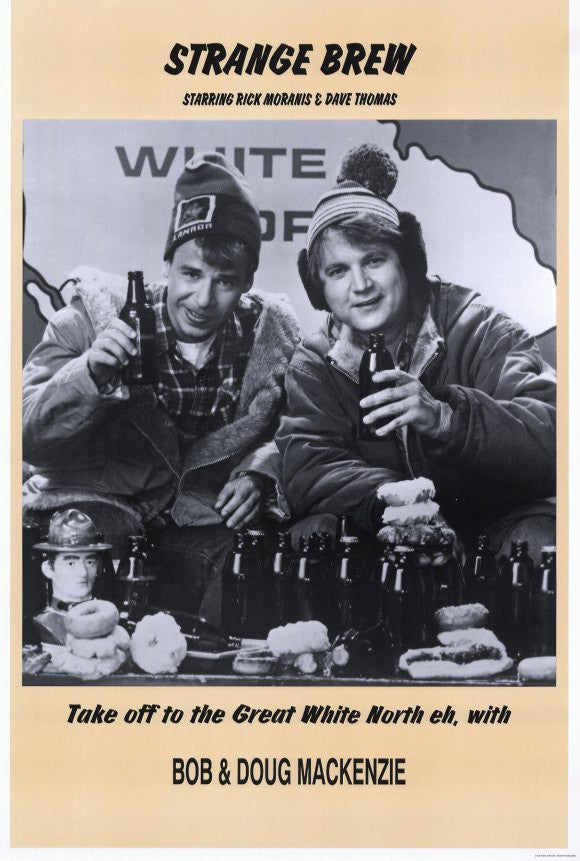 Strange Brew Movie Poster Print (11x17) - Perfect for Home or Office