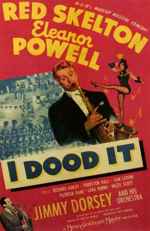 I Dood It Movie Poster Print featuring classic film art.