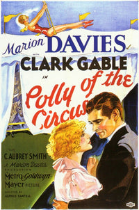 Polly of the Circus Vintage Movie Poster Print showcasing vibrant colors and circus theme.