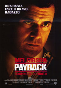 Payback Movie Poster Print showcasing iconic film imagery.