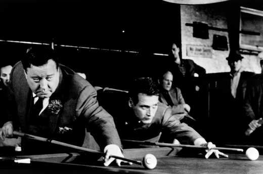 The Hustler Movie Poster Print showcasing classic film artwork.