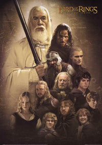 Lord of the Rings: The Two Towers Movie Poster Print (11x17)