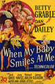 When My Baby Smiles at Me Movie Poster Print showcasing joy and love
