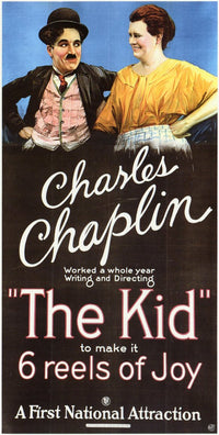 The Kid Movie Poster Print showcasing classic cinema charm.