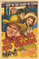Heart of the Rio Grande Movie Poster Print, vibrant colors and classic cinema imagery.