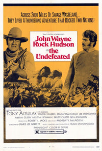 The Undefeated Movie Poster Print featuring classic film art.