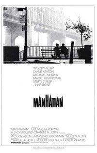 Manhattan Movie Poster Print showcasing classic cinema art
