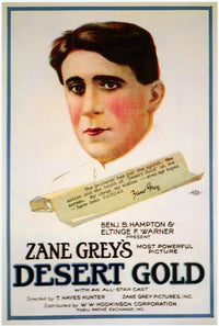 Desert Gold Movie Poster Print showcasing captivating film art.