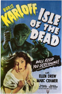 Isle of the Dead movie poster print by Arnold Böcklin.
