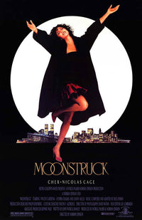 Moonstruck Movie Poster Print featuring classic film art.