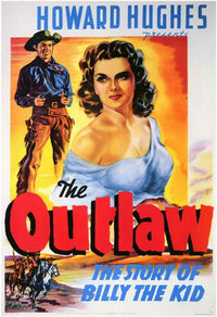 The Outlaw Movie Poster Print showcasing classic film art.