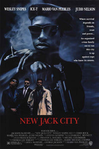 New Jack City Movie Poster Print featuring iconic film imagery.