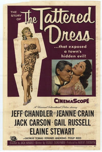 Tattered Dress Movie Poster showcasing captivating cinematic artwork.