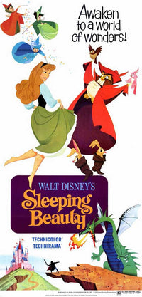 Sleeping Beauty Movie Poster Print (11x17) - Classic Disney Artwork