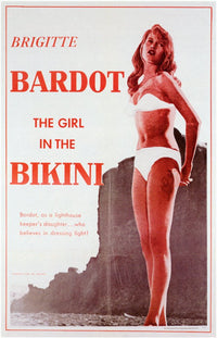 The Girl in the Bikini movie poster print showcasing vintage film art.