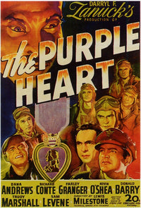 The Purple Heart Movie Poster Print showcasing dramatic visuals.