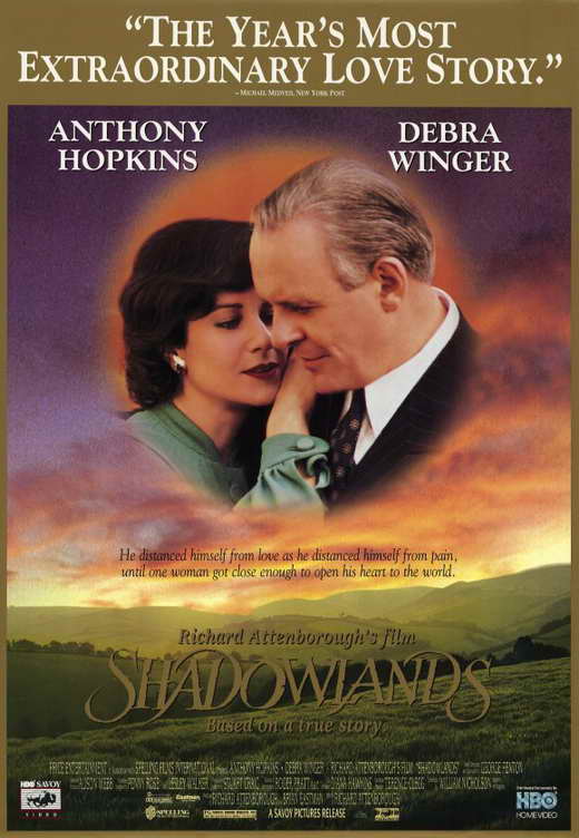 Shadowlands Movie Poster Print showcasing captivating cinematic art.
