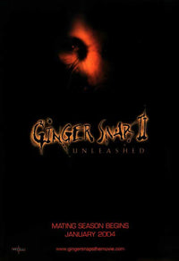 Ginger Snaps II: Unleashed Movie Poster Print showcasing thrilling horror imagery.