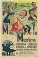Masquerade in Mexico Movie Poster Print showcasing vibrant colors and design.