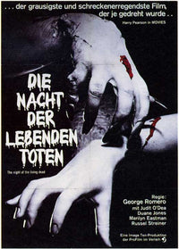 Night of the Living Dead Movie Poster Print for classic horror fans.