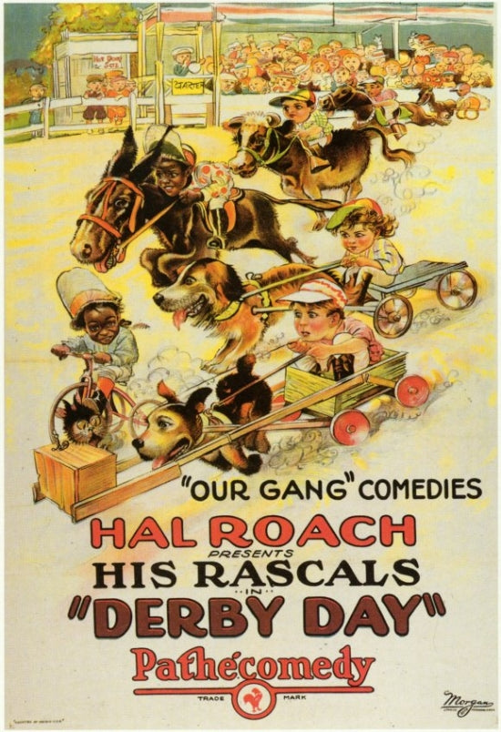 Derby Day Movie Poster Print showcasing the excitement of horse racing.