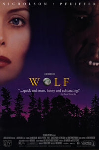 Wolf Movie Poster Print showcasing iconic film artwork.