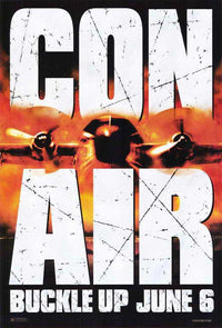 Con Air Movie Poster Print showcasing iconic action film artwork.