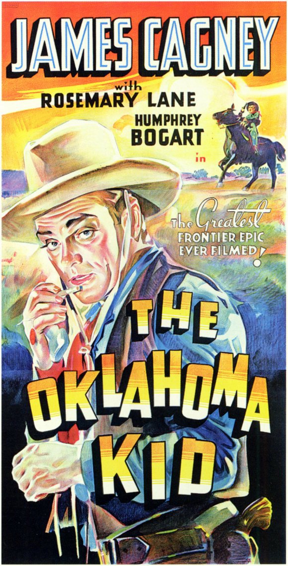 Oklahoma Kid Movie Poster Print showcasing classic film art.