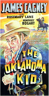 Oklahoma Kid Movie Poster Print showcasing classic film art.