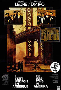 Once Upon a Time in America Movie Poster Print showcasing iconic film imagery.