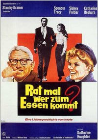 Guess Who's Coming to Dinner Movie Poster Print featuring iconic film imagery.